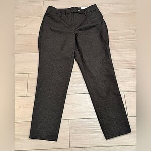 Dark Gray Tapered Ankle Dress Pants Size 4 NWT